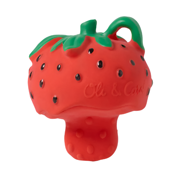 SWEETIE THE STRAWBERRY MINI TEETHER BATHTOY - Little-ish