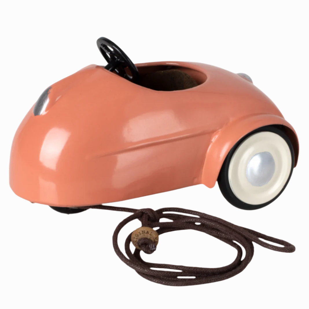 MOUSE CAR -CORAL - Little-ish