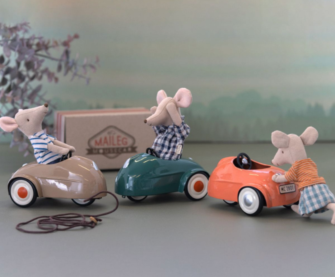 MOUSE CAR - LIGHT BLUE - Little-ish