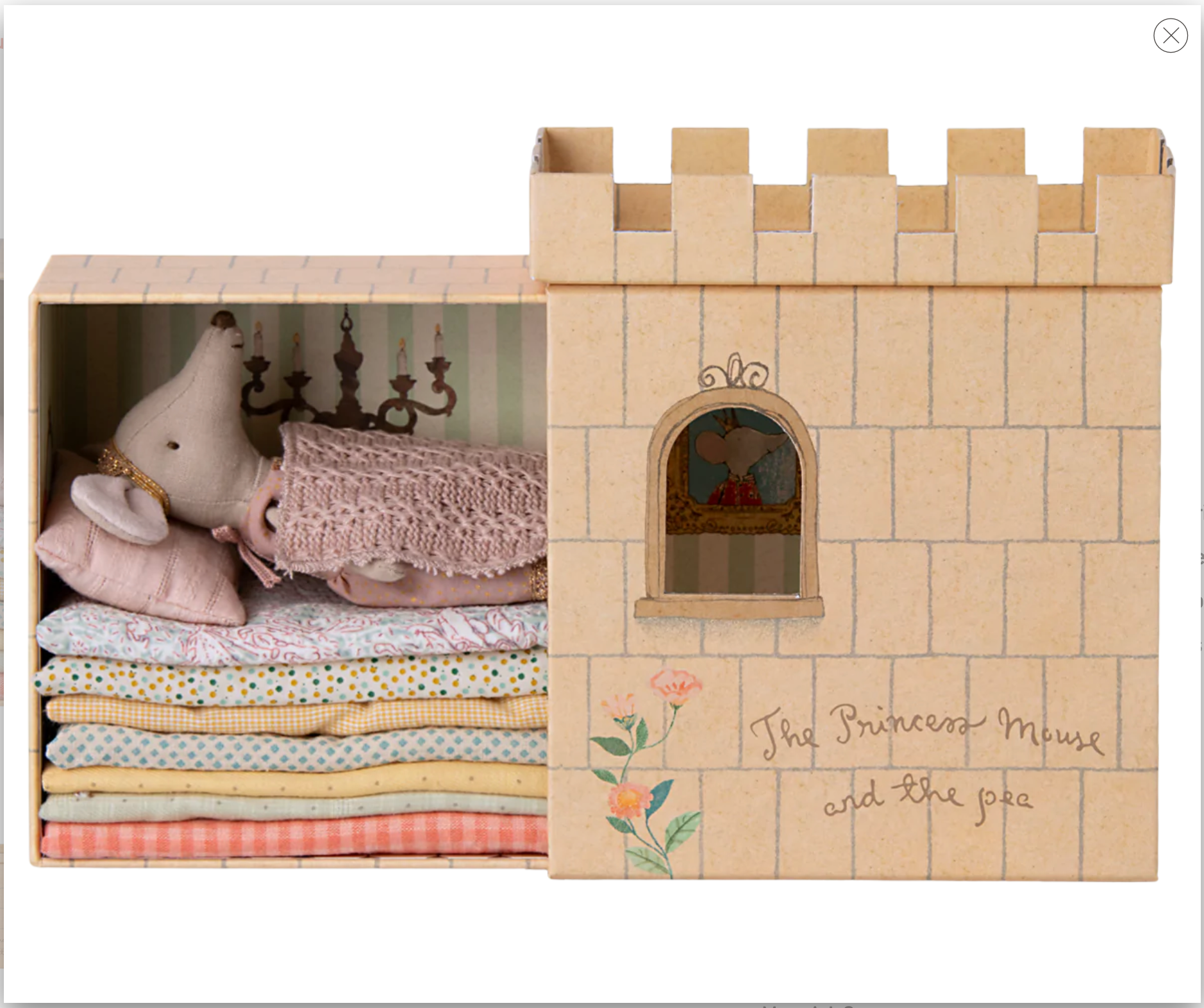 MAILEG PRINCESS AND THE PEA, BIG SISTER MOUSE - Little-ish