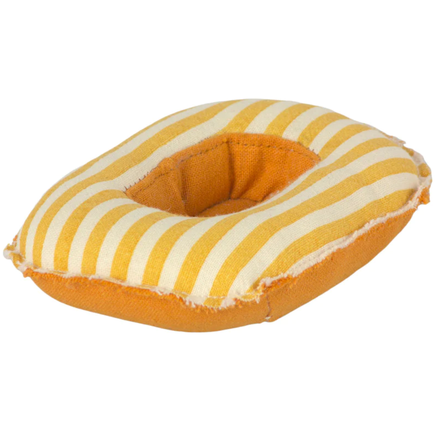 MAILEG RUBBER BOAT - SMALL YELLOW STRIPE - Little-ish