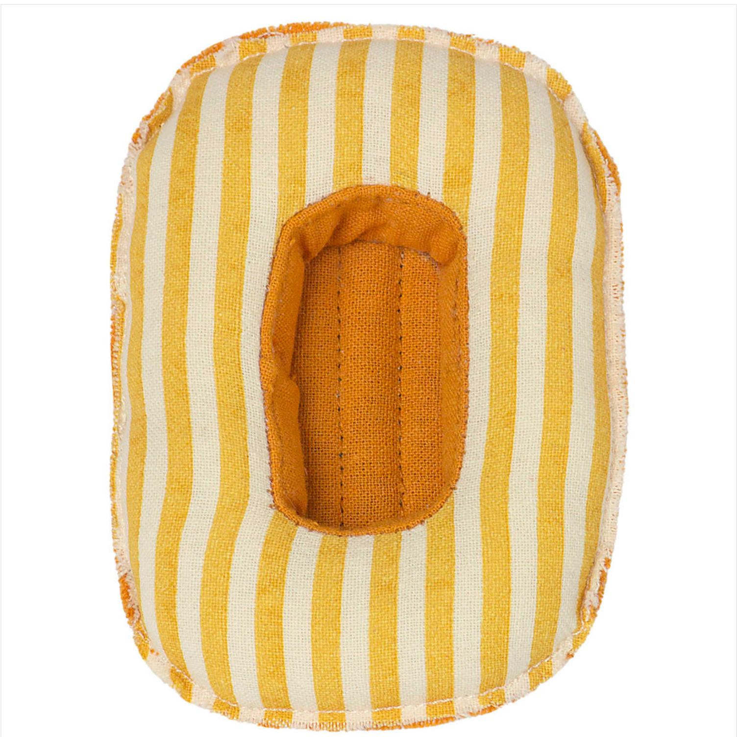 MAILEG RUBBER BOAT - SMALL YELLOW STRIPE - Little-ish