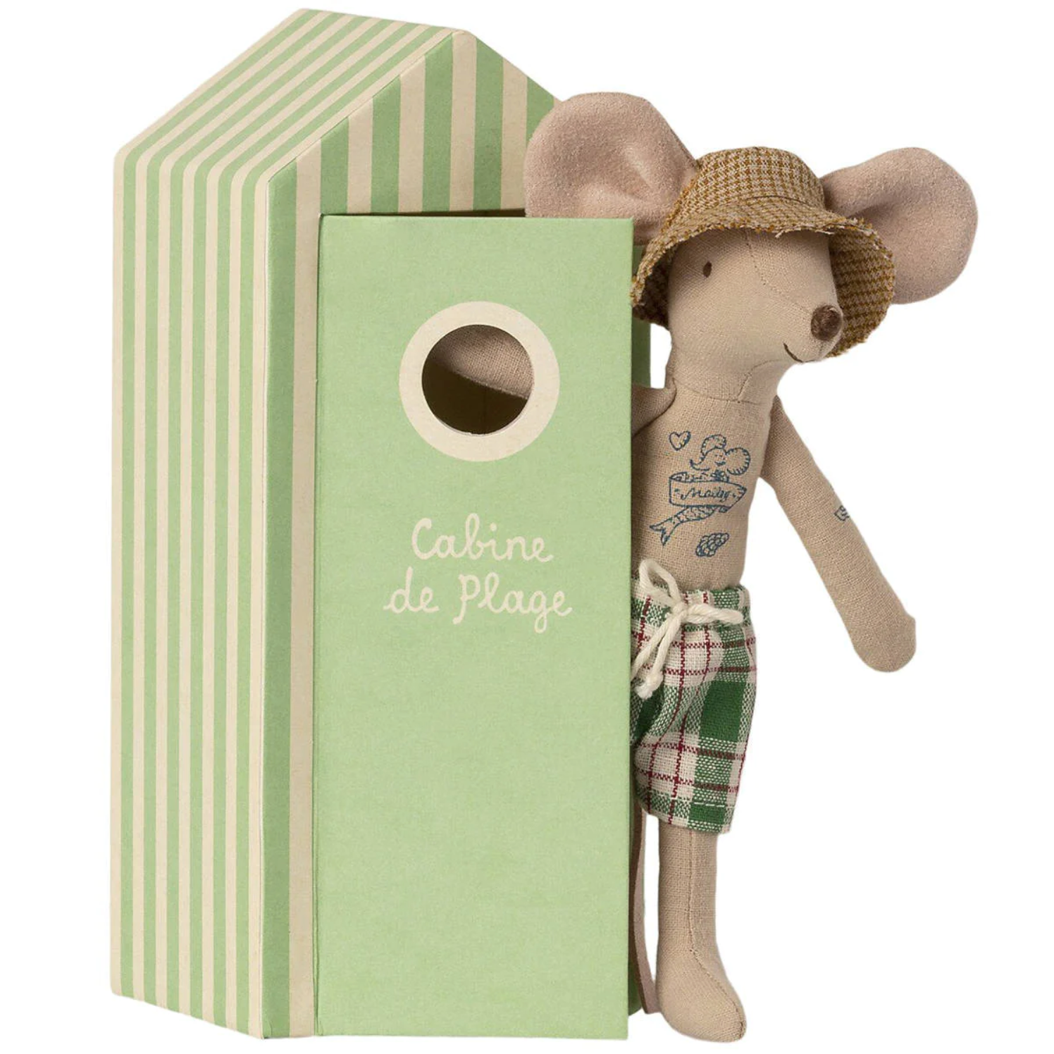 CABINE DE PLAGE BEACH MOUSE - DAD - Little-ish
