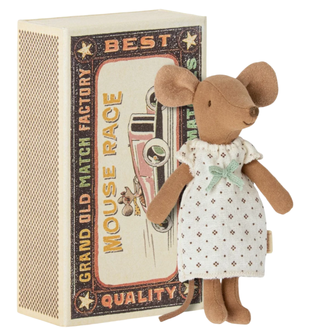 BIG SISTER MOUSE IN MATCHBOX - PJS - Little-ish