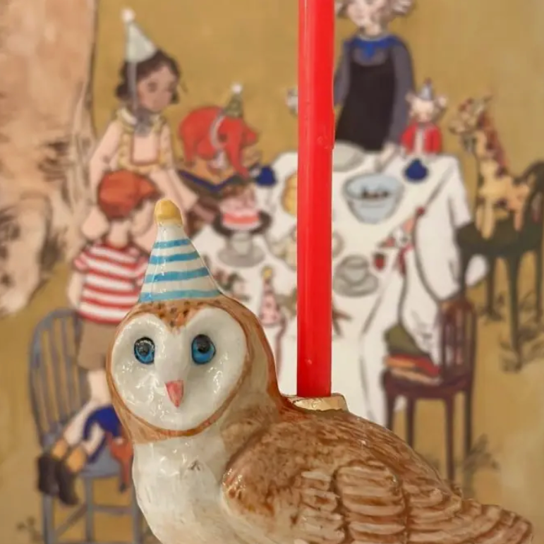 BARN OWL CAKE TOPPER - Little-ish