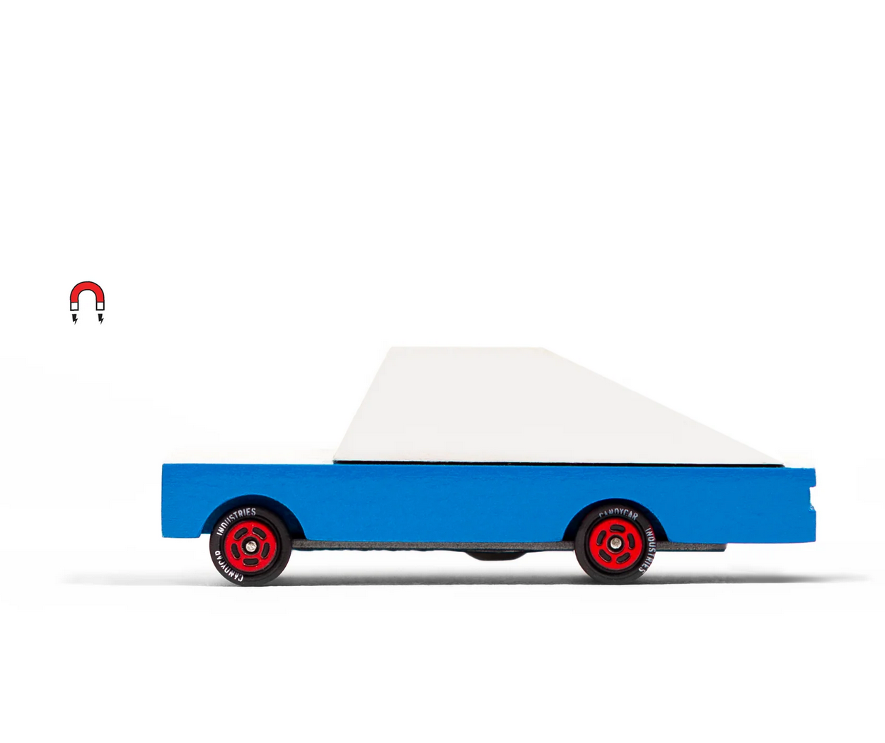 BLUE RACE CAR NO.8 - Little-ish