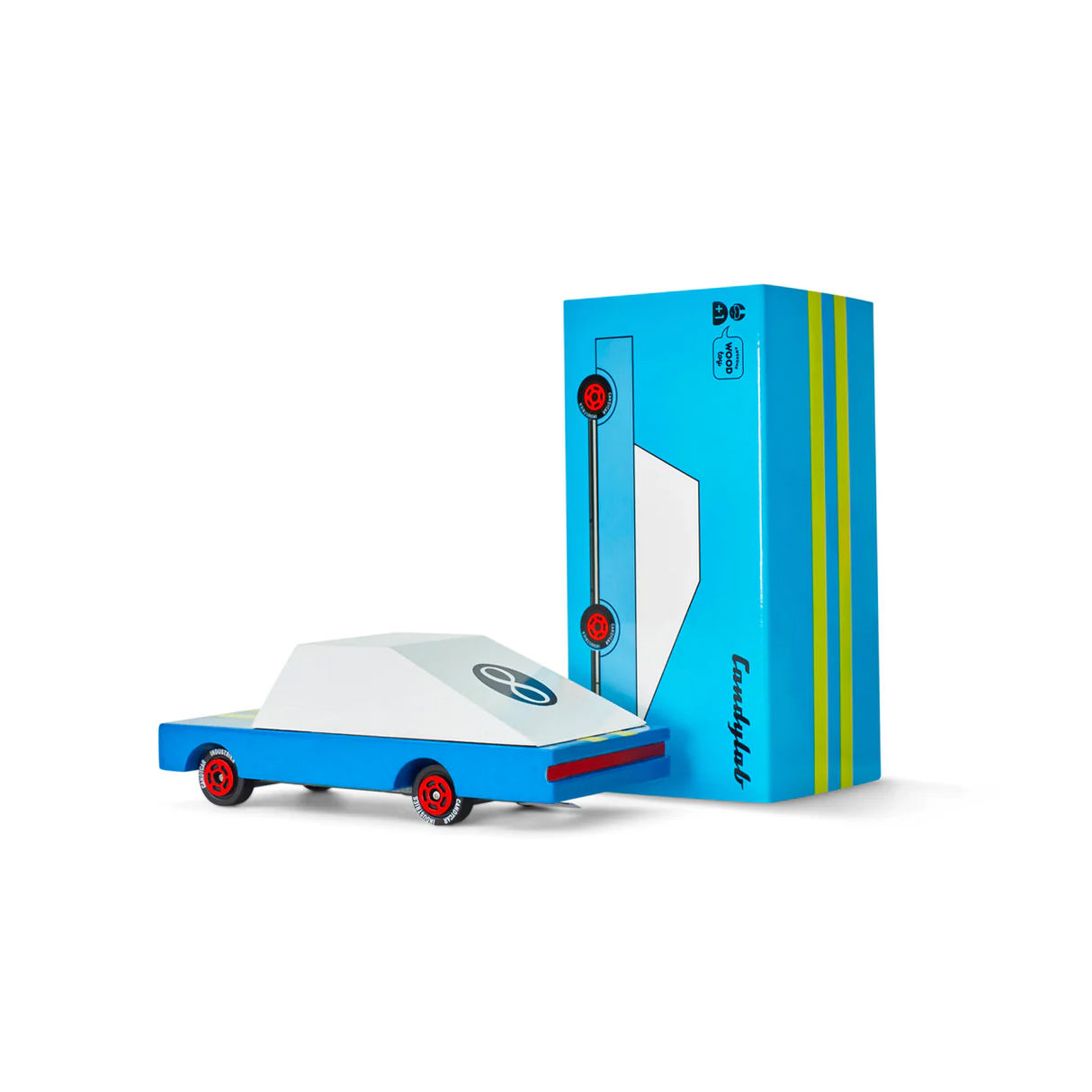 BLUE RACE CAR NO.8 - Little-ish