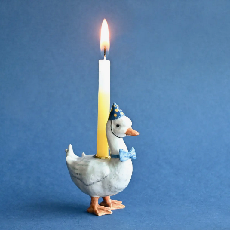 BLUE GOOSE CAKE TOPPER - Little-ish