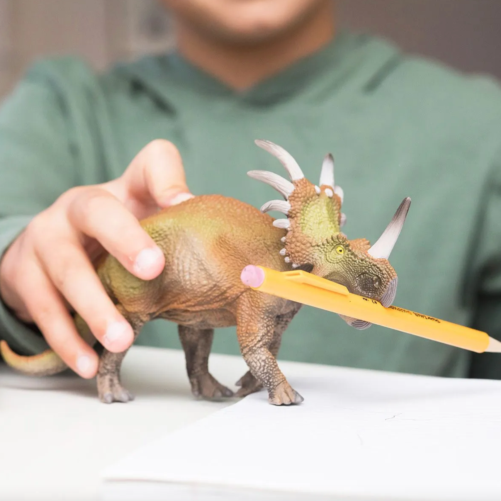 SCHLEICH STYRACOSAURUS DINOSAUR - Little-ish
