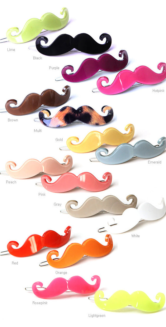 MOUSTACHE HAIRPIN
