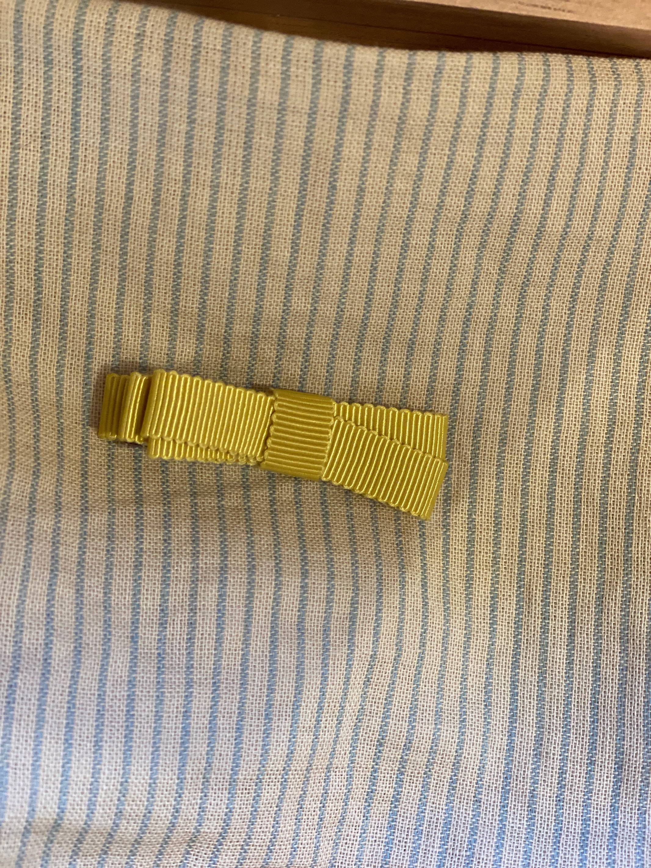 GROSGRAIN DOUBLE BOW GROSGRAIN ALIGATOR CLIP - Little-ish
