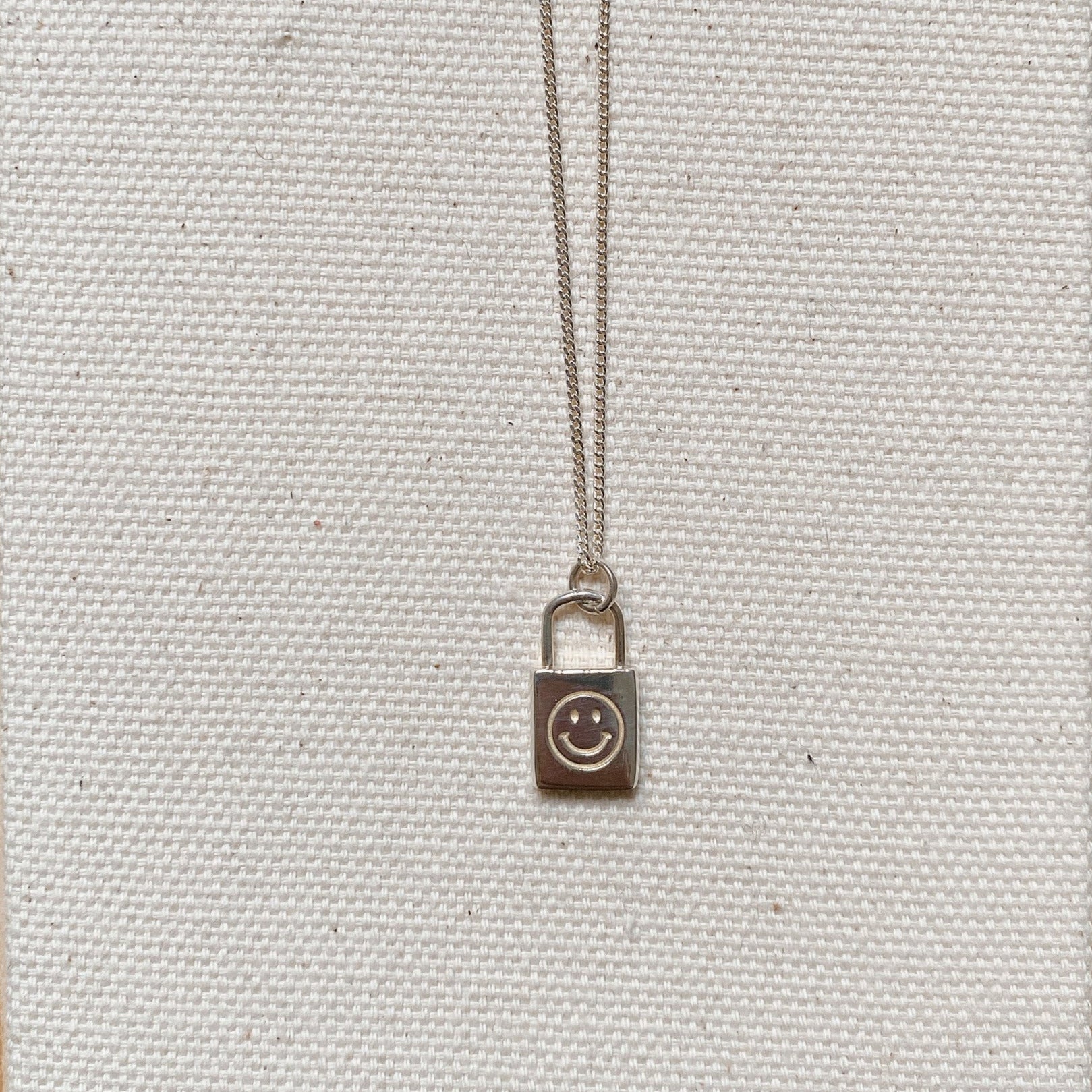 SILVER LOCK NECKLACE - Little-ish